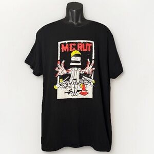 Middle Class Rut Strangler Days MC Rut Rare Black Men’s T-Shirt Size XXL